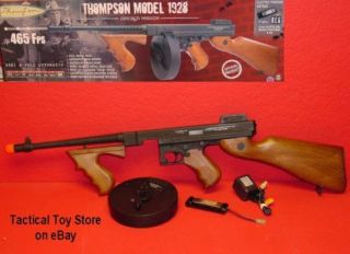   FULL METAL Thompson 1928 DRUM M1A1 465fps Tommy Gun Chicago Typewriter