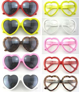 Y1178)High Quality Heart Shape UV Sunglasses and Optical glasses