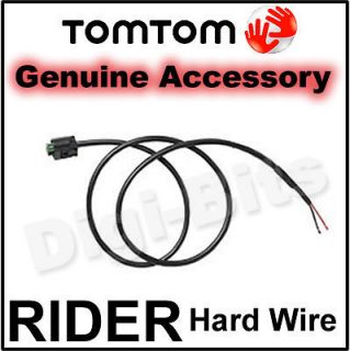 TomTom RIDER v1 v2 v3 Urban Battery Cable Power Hard Lead 12V 9K00.004 