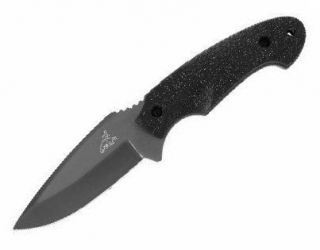   Plain Edge Fixed Blade Knife 22 41795 New Ballistic Nylon Sheath