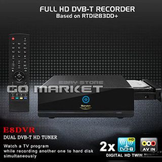 Measy E8DVR DVB T TV HD Recorder H.264 MKV HDMI Network Media Player 