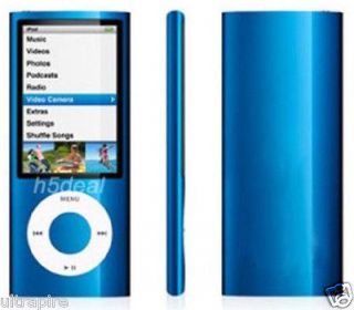   LCD  MP4 FM Radio Voice Player Small Thin Photo Record Game Blue