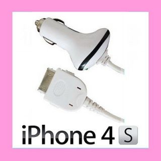 Free Ship Fast in Car Charger for Apple iPhone 4S 4G 3GS iTouch 4 iPod 
