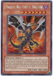 Malefic Red Eyes B. Black Dragon Yugioh Card YMP1 EN001