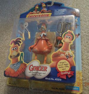 Chicken Run Aardman Action Figure Big Size Ginger with Escape Tools 