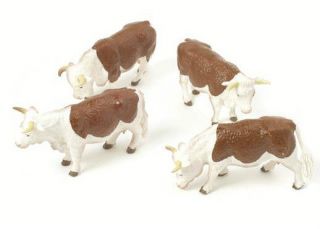 Britains 40964 HEREFORD CATTLE COWS & BULL 132 Scale Farm Animals
