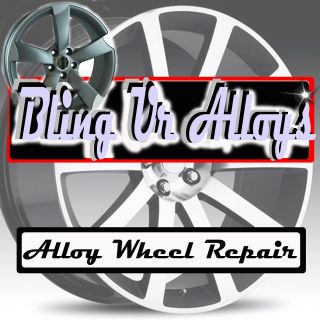   Alloy Wheel/Rim Repair Kit *A3 A4 17 alloys 18 Alloys Titanium Paint