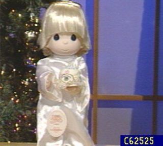 PRECIOUS MOMENTS   TIMMY THE ANGEL DOLL   QVC SPECIAL