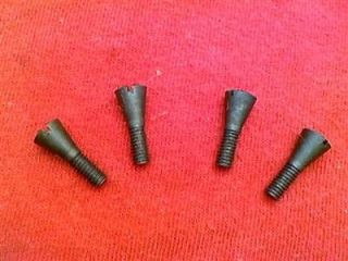   JD BOSCH ZEV MAGNETO LEADOUT TOWER SCREWS. SPARK PLUG WIRE TOWERS