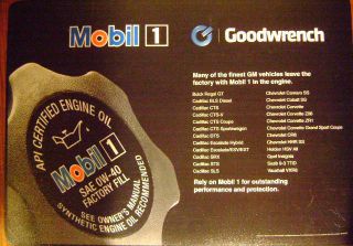 FLOOR MAT( MOBIL 1  GOODWRENCH MANY OF THE FINEST GM VEHICLES  *20 