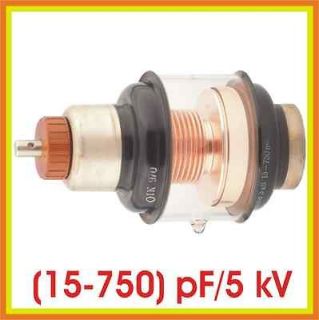 15 750) pF/ 5 kV/ 35 A VACUUM VARIABLE TRIMMER CAPACITOR KP1 8 (КП1 