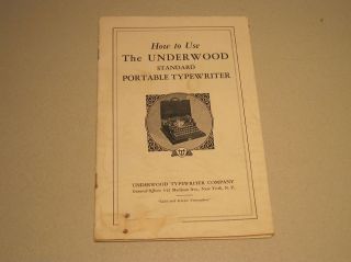 underwood typewriter in Collectibles