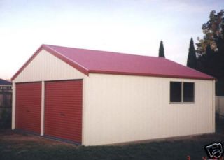 EXTRA LARGE 2 CAR GARAGE  All Clearspan!  SHOP STEEL BUILDING METAL 