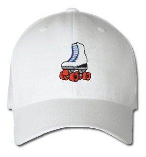 Roller Skate Sports Sport Design Embroidered Embroidery Hat Cap