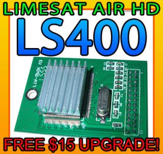 NEW LS400 8PSK/QPSK LS 400 MODULE BOARD ADAPTER FOR LIMESAT HD AIR NEW 