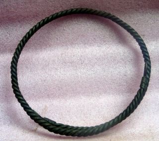 Top Quality Celtic bronze large torc, 700 400 BC . North West Europa