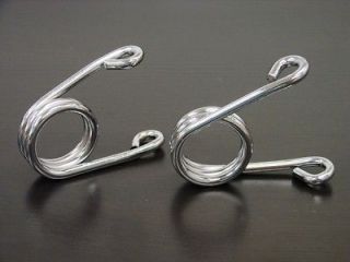 Chrome Torsion Type Solo Seat Springs for Harley Chopper Bobber XS 