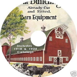 1918  Honor Bilt Barn Plans & Kits Catalog on CD