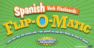 Kaplan Spanish Verb Flashcards Flip O Matic by Kaplan Publishing Staff 