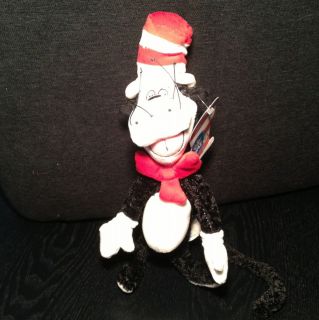   Seuss Cat In The Hat 12 Plush Doll Official Universal Movie Toy NWT