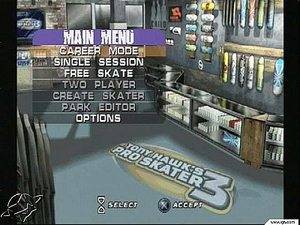Tony Hawks Pro Skater 3 Sony PlayStation 1, 2001