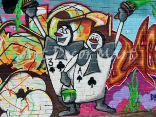 Graffiti Alice in Wonderland   CANVAS OR PRINT WALL ART