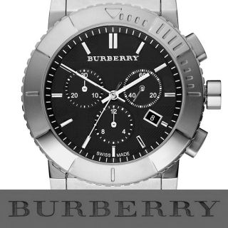   Burberry Men 42mm Trench Chronograph Bracelet Watch BU2304 $595 Sale