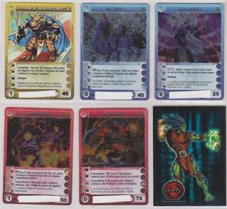 CHAOTIC LOT OF 5 CREATURES FRENCH EDITION RARE CARDS UNUSED CODE