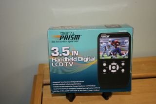 PRISM DIGTAL 3.5 IN HANDHELD DIGITAL LCD TV (NIB)