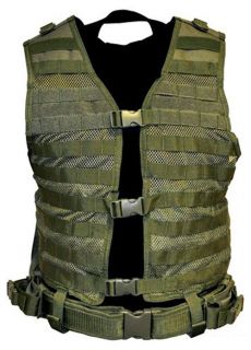 NcStar Military OD Green Molle WEB PALS Modular Tactical Protective 