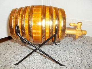McCormick Whiskey Commemorative Edition 1968 Barrel With Wood Spout 