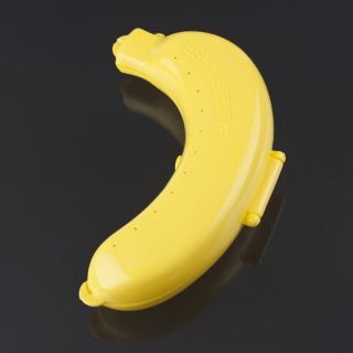 Yellow Banana Fruit Protector Container Storage Guard Case Guard Lunch 