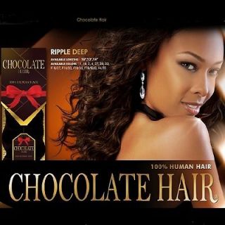   RIPPLE DEEP 100% HUMAN HAIR WAVY WEAVE EXTENSION EVER COLLECTION