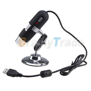   LED USB 2.0 Digital Microscope Endoscope Magnifier 50X 500X w/Driver