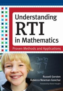 Understanding RTI in Mathematics Proven Methods and Applications 2011 