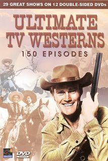 Ultimate TV Westerns   150 Episodes DVD, 2007, 12 Disc Set
