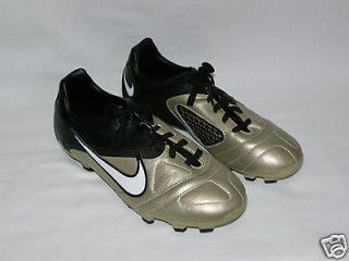 Nike CTR360 Libretto II FG Soccer Cleats, Gold/White/Black, 429538 