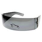   Designer Monoblock Curved Full Shield New York Fashion Sunglasses 8502
