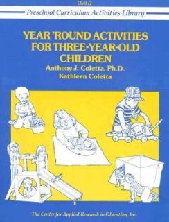 Year Round Activities for Three Year Old Children by Cathleen Coletta 