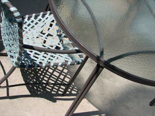 Mid Century Modern Iconic Patio Furniture by Brown Jordan chairs 