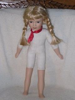 1998 Royalton Collection 16 inch tall Sue Ellen Porcelain Girl Doll