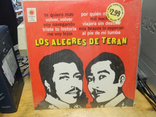 LOS ALEGRES DE TERAN CALIENTE CLT 7045   USED LP SHRINK STEREO