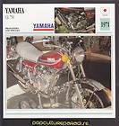1978 YAMAHA OW 31 Racing Motorcycle PICTURE SPEC CARD