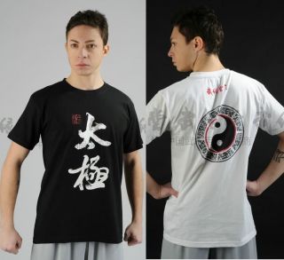 TAIJI Tee shirt Tai chi tracksuits Martial Arts T shirt Wushu Kung Fu 