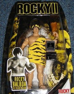 Rocky Balboa 1 of 1800 Caveman Limited Edition Exclusive Action Figure 