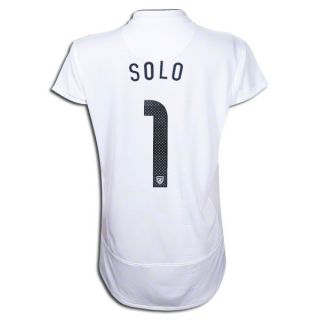 NIKE HOPE SOLO USA WOMENS HOME JERSEY WORLD CUP 2011 SOCCER LARGE.