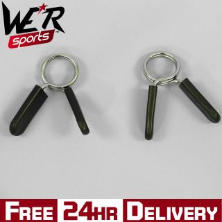   Clamp Collar Clips for Weight Bar Dumbbells Gym Fitness Equipment
