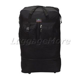   Large Rolling Wheeled Duffel Bag Spinner Suitcase Duffle Bag Luggage