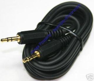 Aux Input Cable 3.5mm 6ft. Ipod Iphone  Adapter Zune Laptop