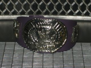 WWE Purple Intercontinent​al Figure Belt lot of1 RAW smackdown strap 
